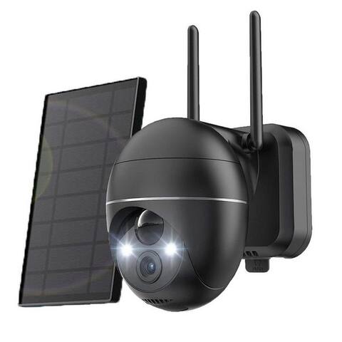 Topcony ToPCony caméra de surveillance 2K 3MP Security Camera caméra de surveillance Aussen Solar WiFi Akku (Aussen,