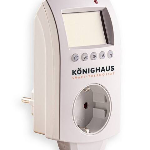 Könighaus Könighaus Raumthermostat Smart thermostat, max. 230 V, elektronisch, einfache commande per App