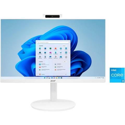 ACER Aspire C24-1 All-in-One PC (23,8 pouces, Intel Core i3 1305U, UHD Graphics, 8 GB RAM, 256 GB SSD)