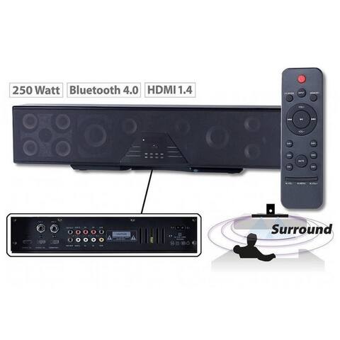 Auvisio auvisio 6-canaux-3D-barre de son 5.1-Surroet-Soet 4.0, HDMI, 250 W barre de son (Bluetooth, 125 W, insgesamt
