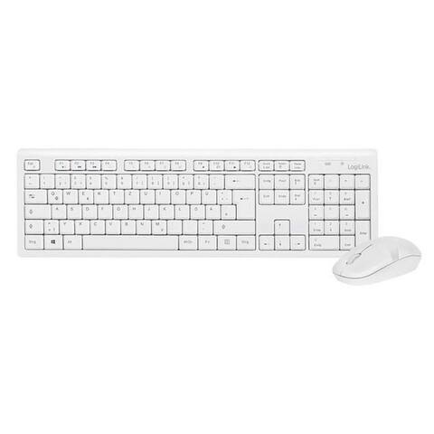 Logilink LogiLink clavier- et souris-Set, sans file clavier et souris Set, sans fil, QWERTZ, 13 programmierbare