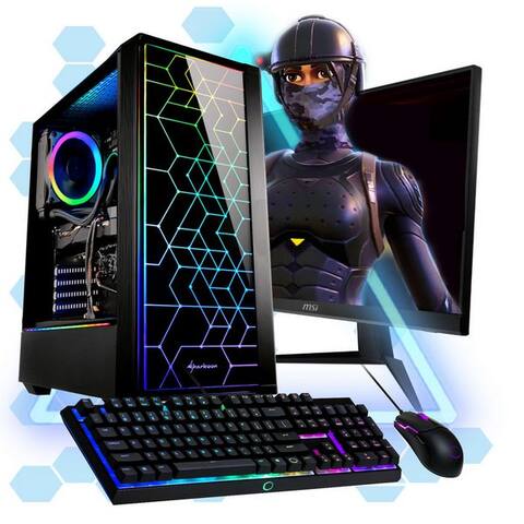 Meinpc MeinPC Set AMD Ryzen 7 5700X avec RTX 5060 PC-Set (27 pouces, AMD Ryzen 7 5700X, GeForce RTX 5060 8GB, 32 GB