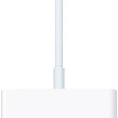 APPLE USB-C Digital AV MultiPort - USB Typ C zu HDMI/USB Typ A/USB Typ C USB-Adapter USB Typ C zu HDMI, USB Typ A,