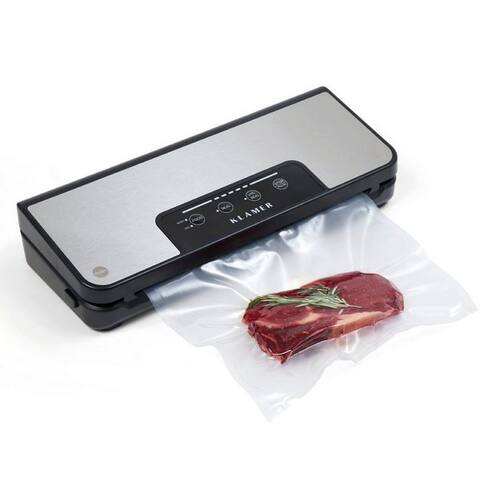 Klamer KLAMER sous-vide Automatisch Classic Pro 80 - Vakuumiergerät pour trockene oder feuchte…, 110W,