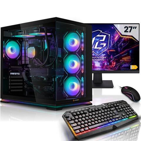 Aurumpc AurumPC 27" Set R9 5950X avec RTX5060Ti 16GB et 32GB DDR4 RAM PC-Set (27 pouces, AMD Ryzen 9 5950X, GeForce
