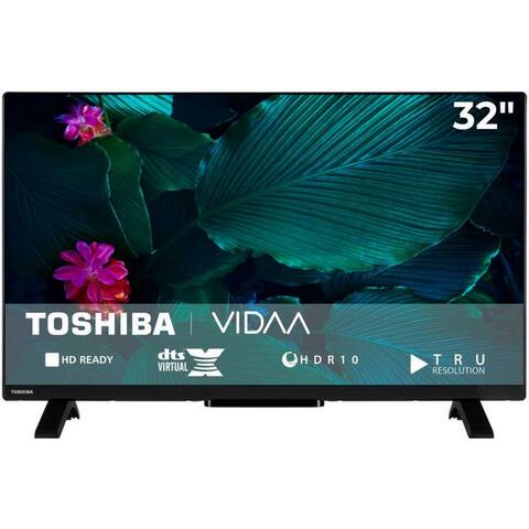 TOSHIBA 32WV2F63DA LED-téléviseur (80 cm/32 pouces, HD ready, TV connectée)