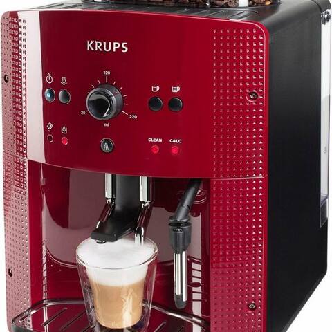 KRUPS machine expresso automatique EA8107 Arabica, 2-Tassen-Funktion, manueller Dampfdüse, 2 voreingestelle