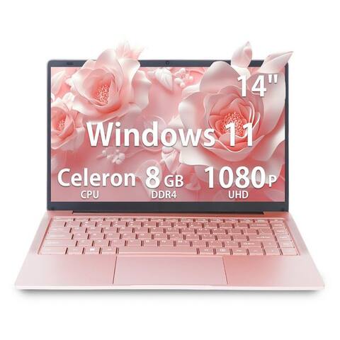 Longevince LONGEVINCE 14 pouces ordinateur portable, 8 GB RAM, DDR4, Ultrabook, Windows 11 ordinateur portable (35,60