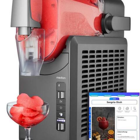 Medion® Medion® Slush-sorbetière Slush-sorbetière MD12090, Kompressorkühlung, 2,6 l, 200 W