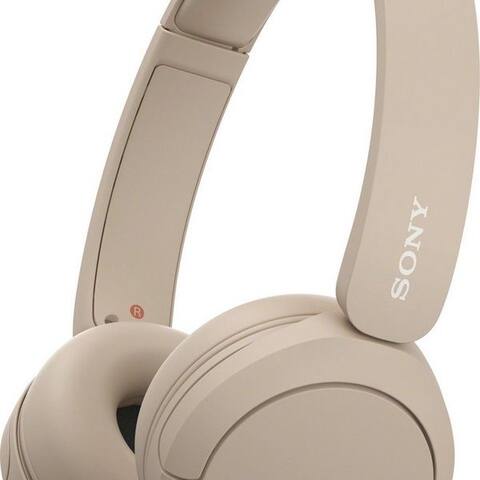 SONY WHCH520 On-Ear-Casque (mains libres, réduction du bruit, commande vocale, compatible Siri, Google Assistant,