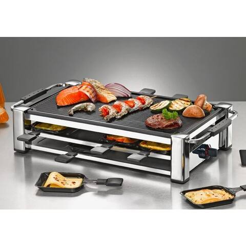 Rommelsbacher Rommelsbacher raclette Fashion RCC 1500, 8 raclettepfännchen, 1500 W