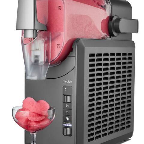 Medion® Medion® Slush-sorbetière MD12090, Kompressorkühlung, 2,6 l, 200 W, 5 Programme, 30–60 minutes