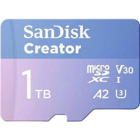 SANDISK SDSQXAV-1T00-GN6MS carte mémoire (inkl. SD-Adapter, Temperaturbeständig, avec Magnetschutz, Wasserfest)