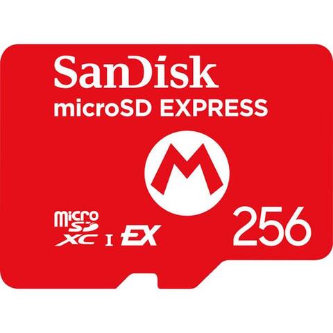 NINTENDO switch 2 microSDXC EXPRESS 256 GB (Mario Design) carte mémoire (256 GB)