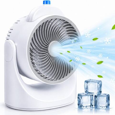 Lifetime Lifetime Standventilateur Mini Tischventilateur avec Kühlelement - Verstellbar