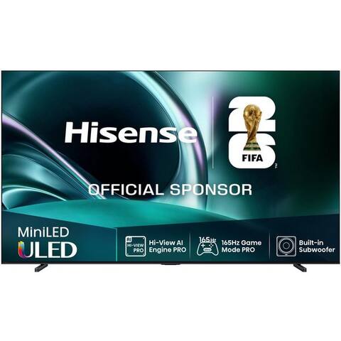 HISENSE 100U7Q QLED Mini LED-téléviseur (253 cm/100 pouces, 4K Ultra HD, TV connectée, 4K UHD Mini LED)