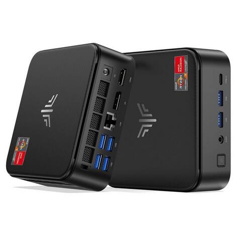 Nipogi NiPoGi Mini PC AMD Ryzen 7 7730U, 16GB RAM LPDDR4X 512GB SSD, Windows 11 Pro mini PC (AMD Ryzen 7 7730U, AMD