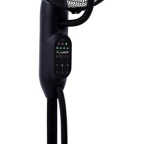 Aktimeo aktimeo Standventilateur avec Luftbefeuchtung, Timerfunktion, Bodenrollen & Fernbedienung, Wassertank,