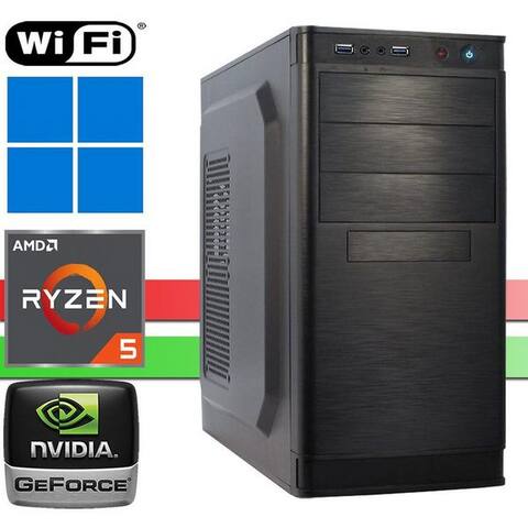 X-Hardware X-HARDWARE X-Power Computer 5500, 32GB RAM, GT 1030, 1000GB SSD + bis zu 4TB HDD PC professionnel (AMD Ryzen