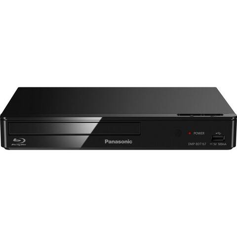 PANASONIC DMP-BDT167 Blu-ray-Player (LAN (Ethernet), 3D Effect manette, Schnellstart-Modus)