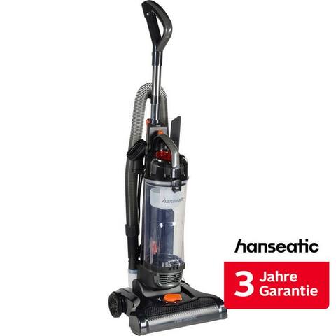 Hanseatic Hanseatic Bürstsauger Auf Knopfdruck leerbar, Freistehfunktion, 400 W, 400 W, beutellos, inkl. 3 Jahre