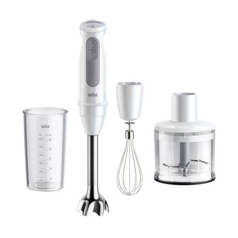 BRAUN Stabblender MultiQuick 5 MQ 50236 M - 1000 W, 21 Geschwindigkeiten, Schneebesen, 1000 W, Spritzschutz, 500 ml