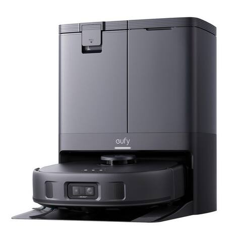 EUFY robot aspirateur X10 Pro Omni Mopmaster, 8.000Pa, Auto-Absaugen/Befüllen, 2× Auto-Lift-Mopp avec