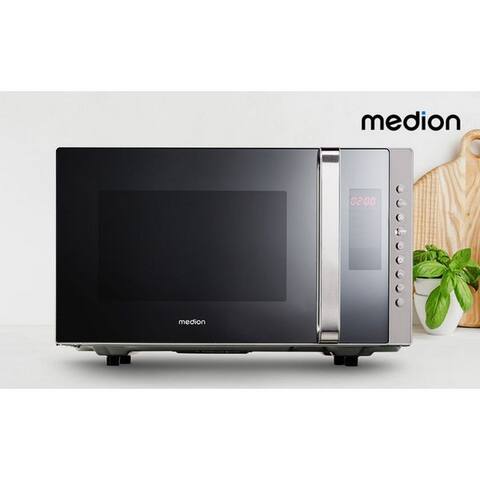 Medion® Medion® micro-ondes MD 17495, Grill et Heißluft, 23 l, 5 puissancesstufen, 10 Automatikprogramme,