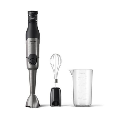 PHILIPS Stabblender HR2682/00 5000 Series, avec ProMix-Technologie, 1200 W, Becher et Schneebesenaufsatz;