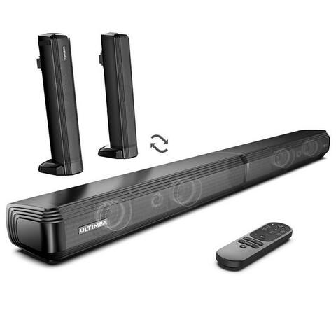 Ultimea Ultimea Apollo S40 barre de son 2.2-canaux (Bluetooth 5.3, 100 W, Teilbare 2-in-1 barre de son avec 3 EQ-Modi