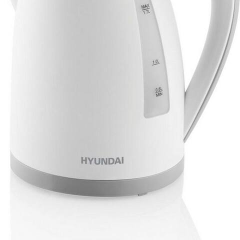 Hyundai Hyetai bouilloire VK107G, 1,7 l, 2200 W, Sicherheits-Thermosicherung, herausnehmbarer Filter