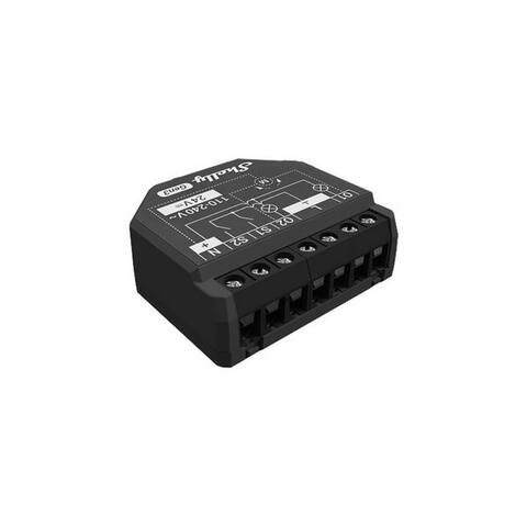 SHELLY Solarmodul Shelly Plus 2PM Gen3 2-canaux-WiFi-Schaltaktor, 3680 W, (Packung, Umfangreiches Zubehör enthalten),