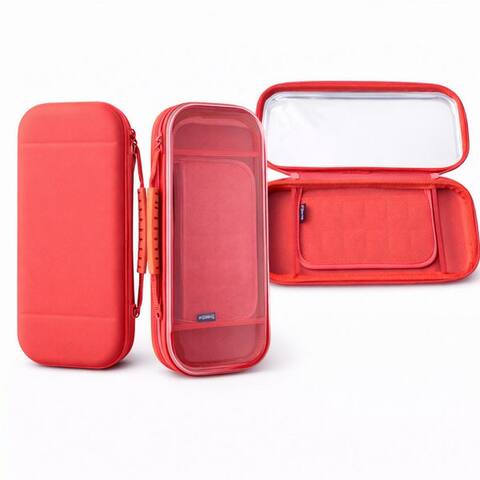 NINTENDO what the shop Nintendo-Schutzhülle Nintendo switch 2 Schutzhülle Case–stoßfest in 4 couleurn, Transparentes
