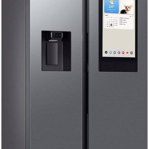 SAMSUNG Side-by-Side RS97F RS90F67BETEF, 178 cm hoch, 91,2 cm breit