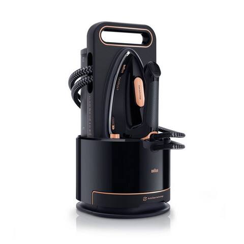 BRAUN centrale vapeur CareStyle 9 IS 9090 BK - 9,0 bar, 750 g Dampfstoß, 2,0 l Wassertank, 2000 ml Wassertank, 190