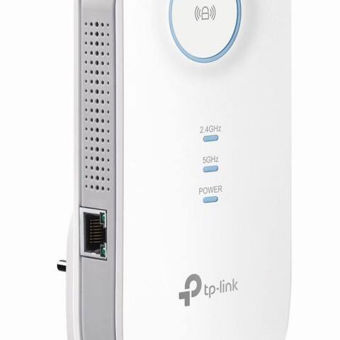TP-LINK RE450 DE WiFi-répéteur, Optimale Performance dank externer Antennen, Highspeed-Modus