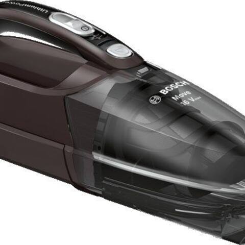 BOSCH Akku-aspirateur à main BHN16L 16Vmax, hohe Saugkraft, lange Laufzeit, flexible Reinigung, beutellos, idéal