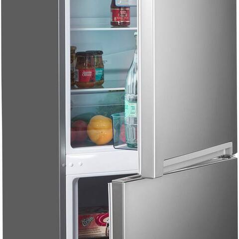 BEKO Kühl-/Gefrierkombination RCSA270K40SN 7519820046, 170,8 cm hoch, 54 cm breit, MinFrost & 262 l – weniger Eis,