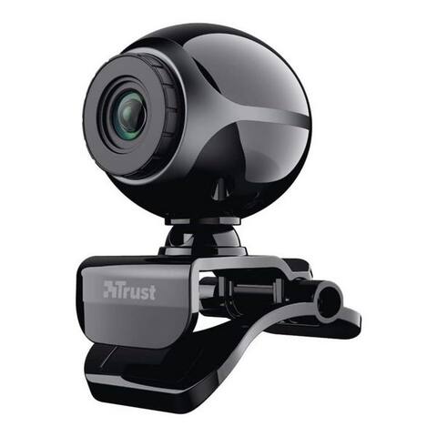 Trust Trust webcam 300K USB 480p Webcaméra avec microphone PC ordinateur portable webcam (300K Webcaméra 480p