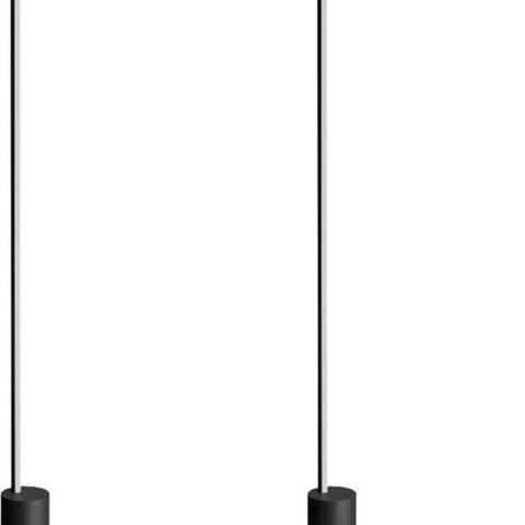 PHILIPS Hue LED Stehlampe Gradient Signe, Bluetooth, LED fest integriert, Farbwechsler, Doppelpack