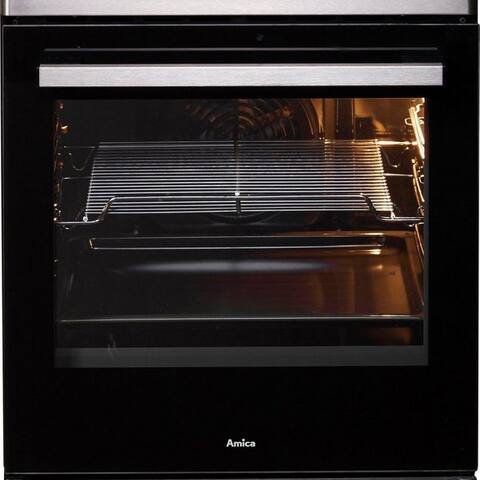 AMICA Elektro-Standherd SHC 903 001 E, avec 1-fach-Teleskopauszug, Steam Clean, Komfortables Kochen et Backen avec