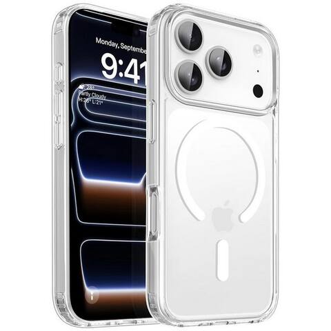 Coolgadget CoolGadget Coque pour smartphone Premium Silikon téléphone Case pour iPhone 17 Pro 6,1 pouces, Coque Transparent
