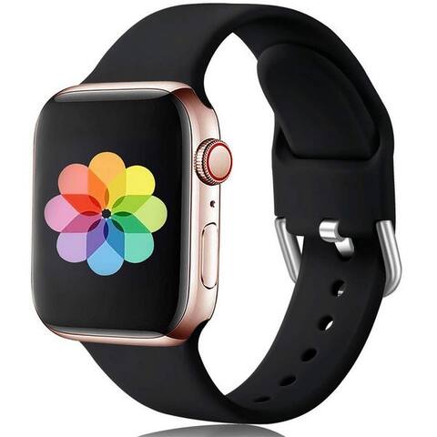 CoolGadget Bracelet pour montre connectée Fitnessarmband aus TPU / Silikon, pour Apple montre 1 - 4 / 5 / 6 / 7 / 8