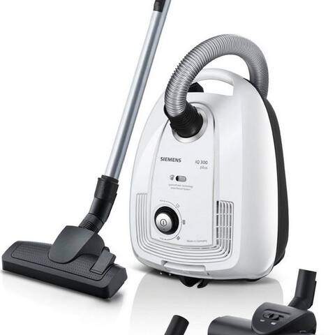 SIEMENS aspirateur traîneau iQ300 plus VSP3T212, Made in Germany, Hygiene-Filter, kompakt, 900 W, avec Beutel, pour