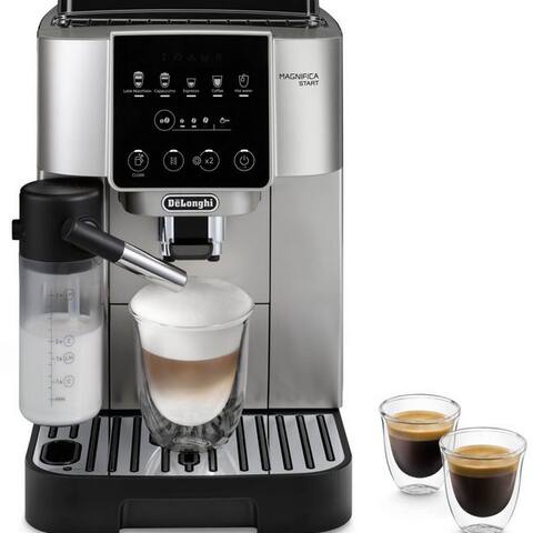De'Longhi De'Longhi machine expresso automatique Start Milk ECAM220.80.SB, Milchkaraffe Inclus, Perfekter