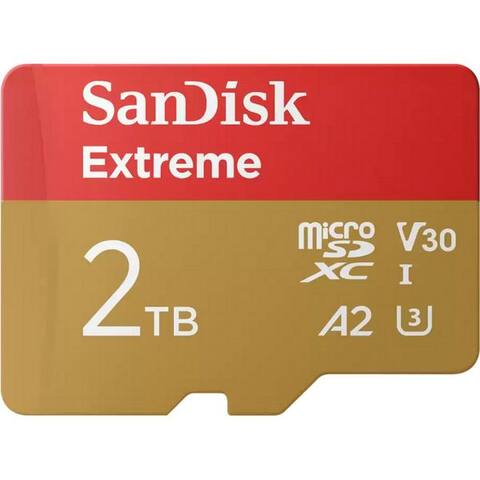 SANDISK SanDisk Extreme 2 TB microSDXC, carte mémoire, externer Speicher (2.048 GB GB)
