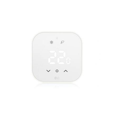 Eve EVE Raumthermostat - Smartes thermostat pour Fußbodenheizungen, elektronisch, Intelligente régulation de
