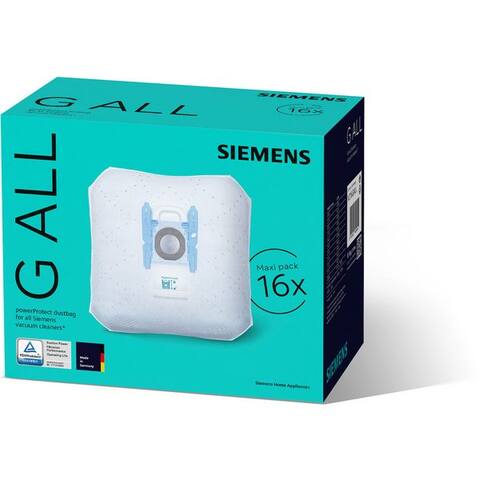 SIEMENS aspirateurbeutel PowerProtect Typ G ALL VZ16GALL, 99,9% Feinstaubfilterung, passend pour SIEMENS beutel