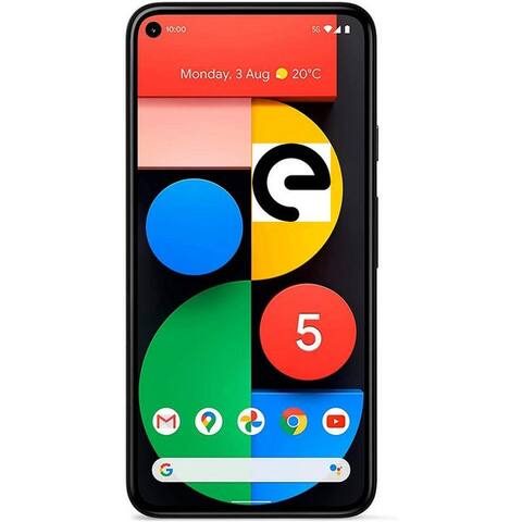 GOOGLE Google Pixel 5a, vollständig Anbieter frei entsperrtes téléphone smartphone (16,09 cm/6,34 pouces, 128 GB