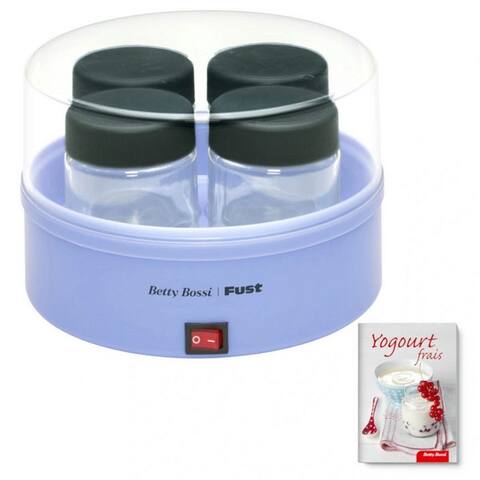 Betty Betty Bossi yaourtière Mini-Jogurtino 4 Portionen avec Gläser + Deckel